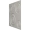 Ekena Millwork 19 5/8in. W x 19 5/8in. H Reece EnduraWall Decorative 3D Wall Panel Covers 2.67 Sq. Ft. WP20X20REISG - alternate 3